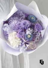 Father's Day Fresh Luxe Dye Mixed Flowers Gift - ORDER ADVANCE