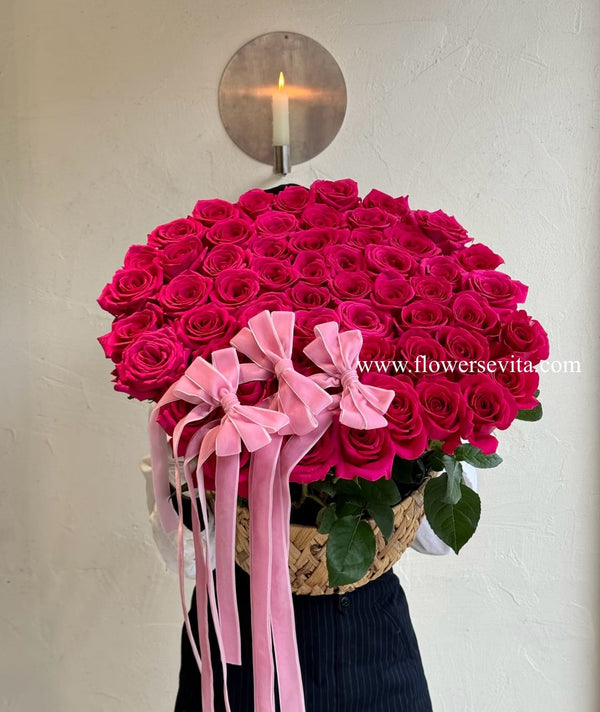 Fresh Roses Bunch Gift