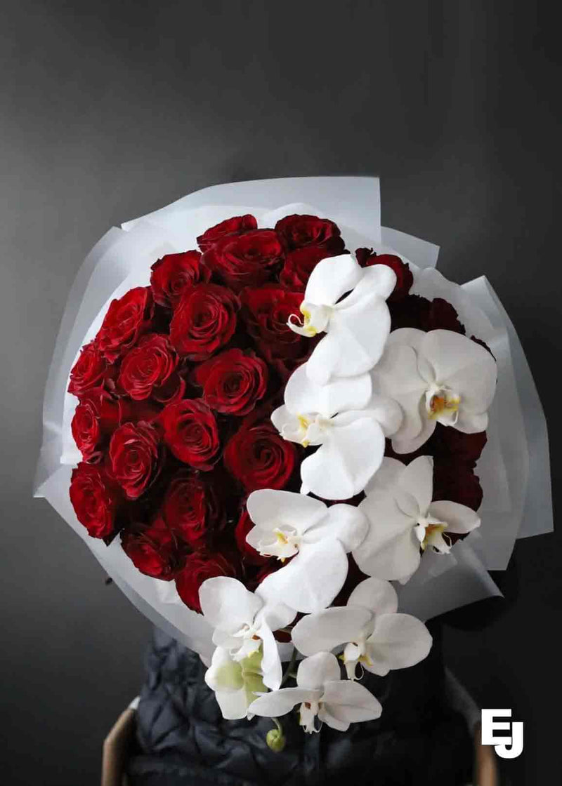 Luxe Rose Orchid Bunch - The Daily Bunch - Valentine's Day Gift