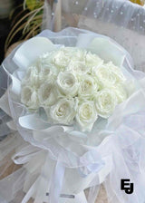 Fairy Light White Rose