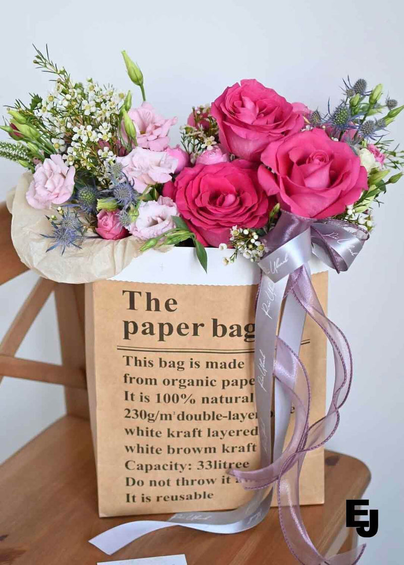 Recycle Bag Mixed Flowers